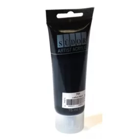   Südor Fekete Művész Akrilfesték, 75 ml – intenzitás és mélység