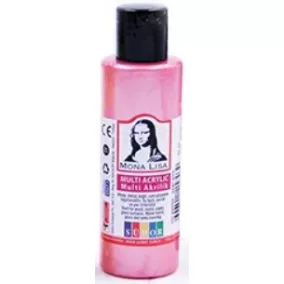   Mona Lisa gyöngyház  akrilfesték 70 ml barack színű – Elegáns hatás és finom csillogás