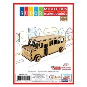    1 106 Südor Fa Modell Készlet 5 – Busz, 150 × 140 × 70 mm 6+ éveseknek