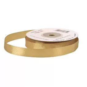 12 mm-es szatén szalag – Arany -1m