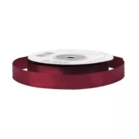 12 mm-es szatén szalag – wine red -1m