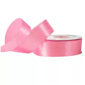 25 mm-es szatén szalag – Rózsaszín -1m