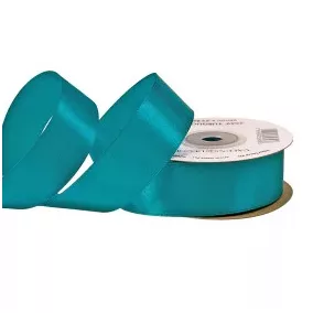 25 mm-es szatén szalag – Türkiz -1m