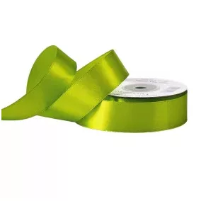 25 mm-es szatén szalag – Teazöld -1m