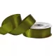 25 mm-es szatén szalag – olívazöld -1m