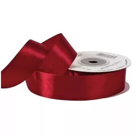 25 mm-es szatén szalag – bordó -1m