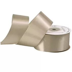 38 mm-es szatén szalag – szürke