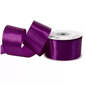 38 mm-es szatén szalag – sötétlila