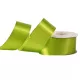 38 mm-es szatén szalag – Teazöld
