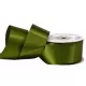38 mm-es szatén szalag – olívazöld
