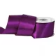 50 mm-es szatén szalag – sötétlila