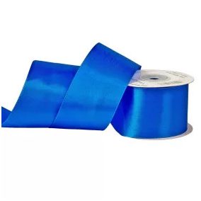 50 mm-es szatén szalag – Királykék