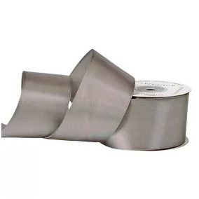 50 mm-es szatén szalag – Kék Ezüst