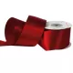 50 mm-es szatén szalag – bordó