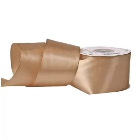 50 mm-es szatén szalag – Barna