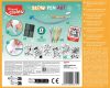 MAPED CREATIV "Blow Pen Art" fújós filctoll készlet - airbrush hatású, sablonokkal, 5+ éves kortól
