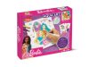 MAPED CREATIV "Barbie Aqua Art" Akvarellkészlet gyerekeknek - Akvarell ceruzák, fémhatású táblák, 6+ éves kortól