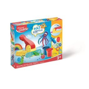   MAPED CREATIV „Pat Dough” gyurmakészlet – 16 darabos, modellező készlet, 3+ éves kortól