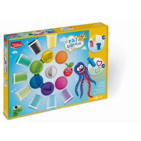   MAPED CREATIV "Pat Dough" gyurmakészlet – 32 darabos, 20 szín, modellező készlet, 3+ éves kortól