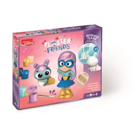   MAPED CREATIV Gipsz Barátok Lányos Gipszfigura Alkotókészlet – Öntés és Festés, 5–8 éveseknek