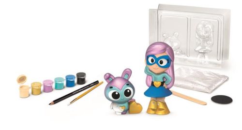 MAPED CREATIV Gipsz Barátok Lányos Gipszfigura Alkotókészlet – Öntés és Festés, 5–8 éveseknek