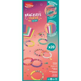   MAPED CREATIV „Heishi” Karkötő Utántöltő Készlet – Saját készítésű gyöngyök, 6+ éves kortól