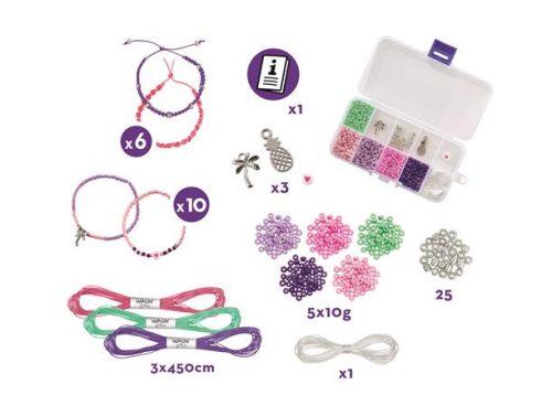 MAPED CREATIV "Barbie Imagin'Style" karkötőkészítő készlet – 16 modell, 7+ éves kortól