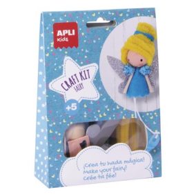   APLI Kids Craft Kit Tündérbaba Alkotókészlet – kreatív készlet 4+ éves gyermekeknek