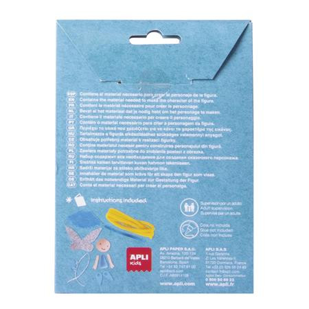 APLI Kids Craft Kit Tündérbaba Alkotókészlet – kreatív készlet 4+ éves gyermekeknek