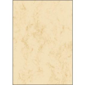 Előnyomott papír, A4, 90 g, SIGEL, bézs