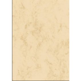   Előnyomott papír, kétoldalas, A4, 200 g, SIGEL, bézs, márványos