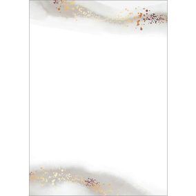   Előnyomott papír, kétoldalas, A4, 90 g, SIGEL, arany pöttyözés