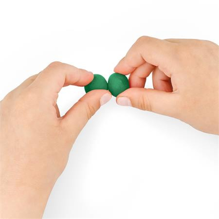 Modellező gyurma készlet, STAEDTLER "Noris® junior 813", 4 különböző szín