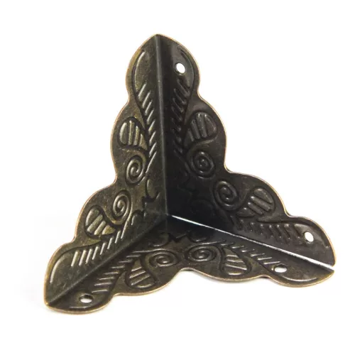 Fém sarkokvédő elem + szögek 8db/csomag