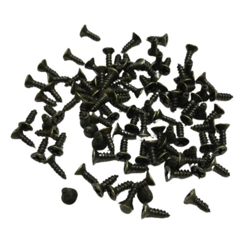 Csavar 2*6mm antikbronz 100db/csomag