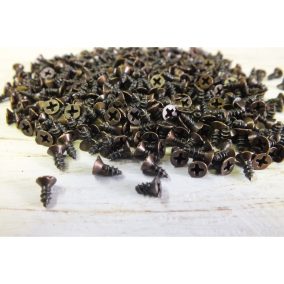 Csavar 4,5*6mm antikbronz 100db/csomag