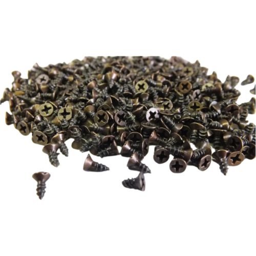 Csavar 4,5*6mm antikbronz 100db/csomag