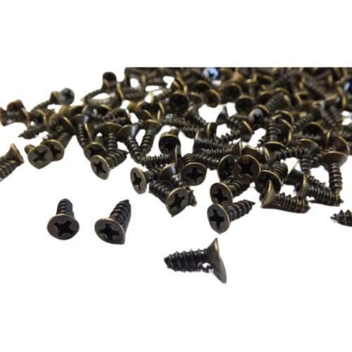 Csavar 3*10mm antikbronz 100db/csomag