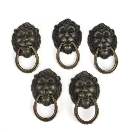 Fém fogantyú oroszlános 5db/csomag