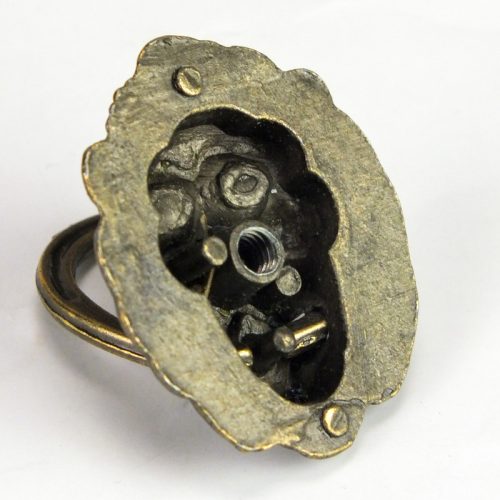 Fém fogantyú oroszlános 5db/csomag