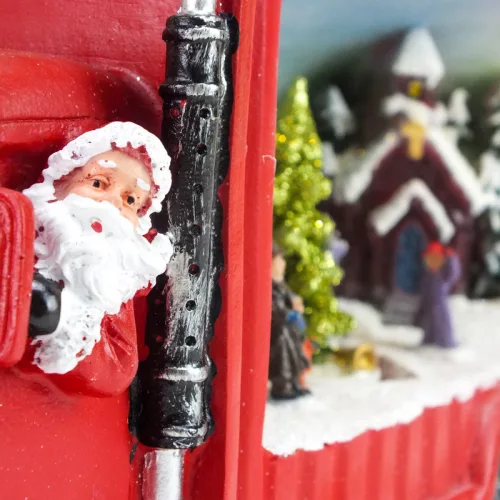 Karácsonyi kamion világítós