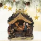 Karácsonyi betlehem - világítós dísz