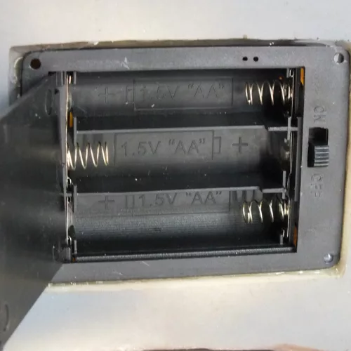 Karácsonyi betlehem - világítós dísz