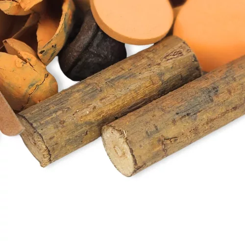 Kikelet terméscsomag raffiával - narancs