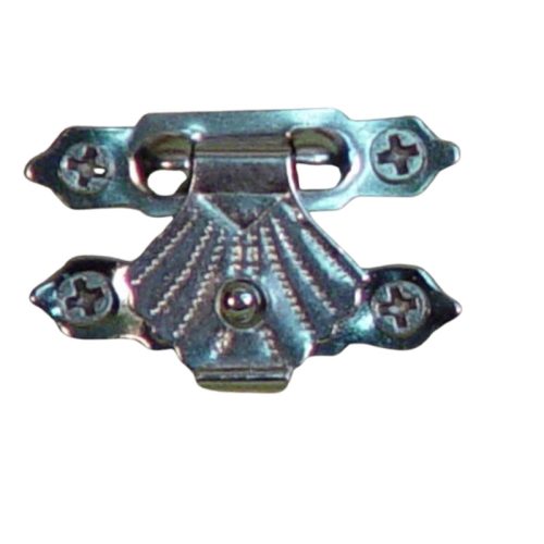 Csat kagylós, ezüst 5db/csomag