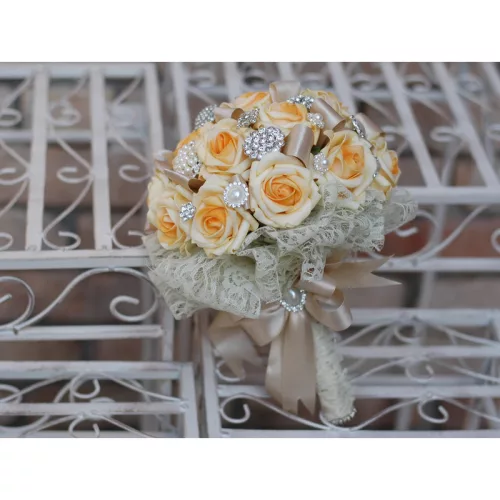 Strasszos gomb 5db/csomag