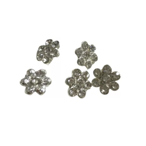 Strasszos gomb 5db/csomag