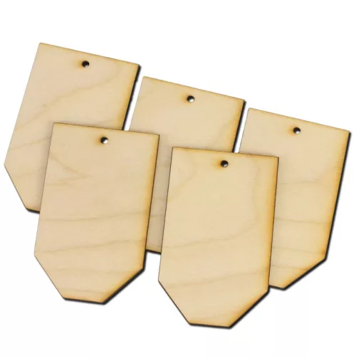 Natúr fa - Scrapbook tábla 5,5x9cm 5db/csomag