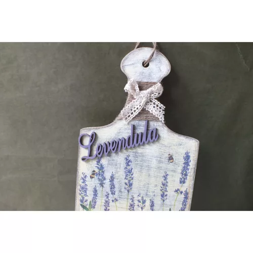 Natúr fa - Vágódeszka hosszú 37cm