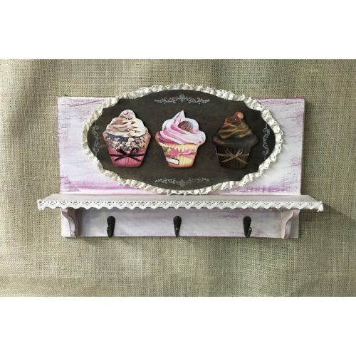 Natúr fa - Vintage tábla 30cm